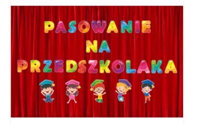 Pasowanie na Przedszkolaka👧🏻👦🏻